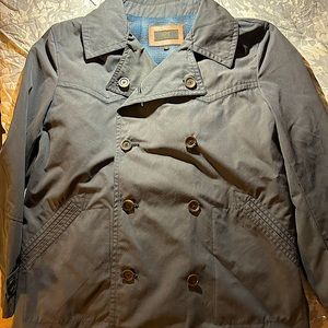 Men’s FRYE James Oil Clothe Peacoat